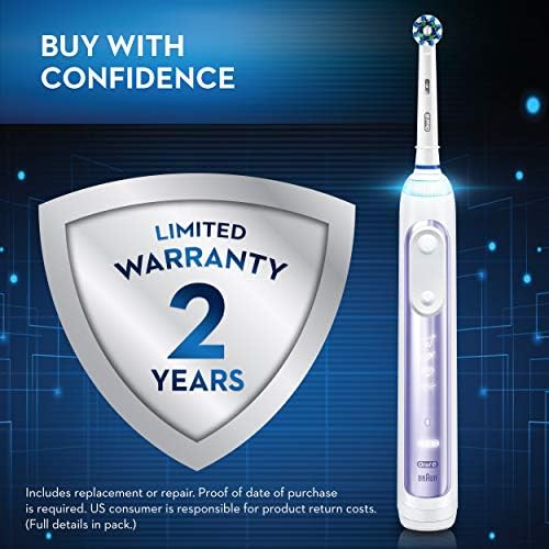 Oral-B Genius 6000 Electric Toothbrush, Orchid Purple - Image 11