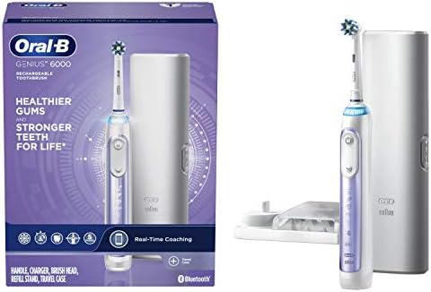 Oral-B Genius 6000 Electric Toothbrush, Orchid Purple - Image 4