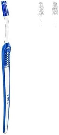 Oral-B Interdental Brush Handle with 2 Tapered Refill Brushes - Image 2