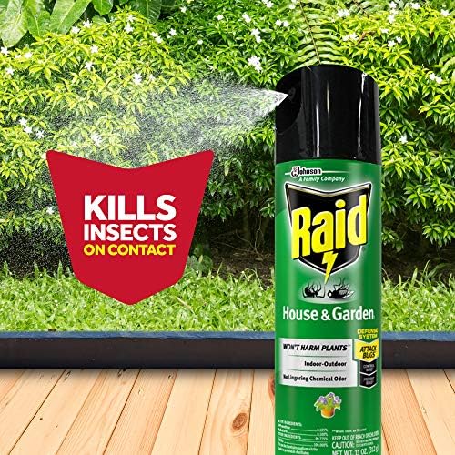 Raid House & Garden Insect Killer Spray, Orange Scent 11 Ounce (Pack of 1) - Image 3