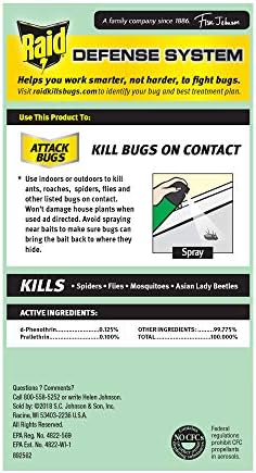 Raid House & Garden Insect Killer Spray, Orange Scent 11 Ounce (Pack of 1) - Image 8