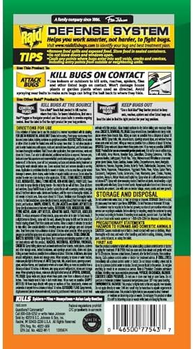Raid House & Garden Insect Killer Spray, Orange Scent 11 Ounce (Pack of 1) - Image 9