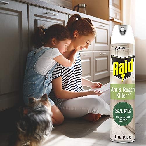 Raid Ant and Roach Killer Aerosol Spray with Essential Oils 11 Ounce (Pack of 1) - Image 9