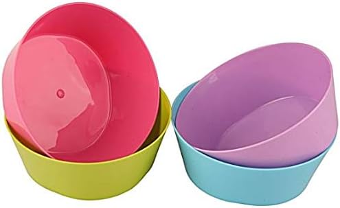 24 pc Kids Dinner Set by Mainstays, BPA free, Microwave/dishwasher safe, toddler snack/meals, mixed colors - Image 3
