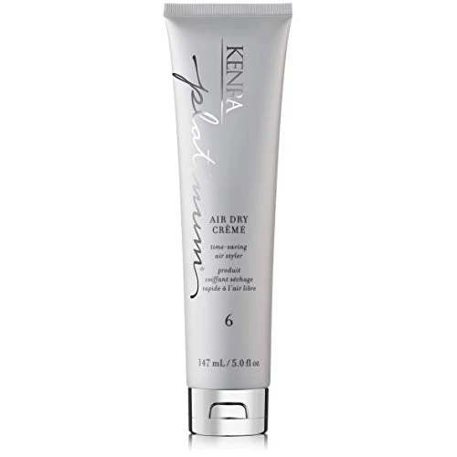 Kenra Platinum Air Dry Crème 6 | Time-Saving Air Styler | Enhances Natural Body | Tames Frizz With Delicate Hold | Natural, Product Free Finish | All Hair Types