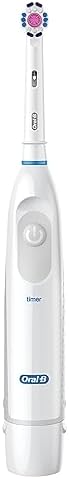 Oral-B Pro 100 3D White, Battery Powered Electric Toothbrush, White - Image 2