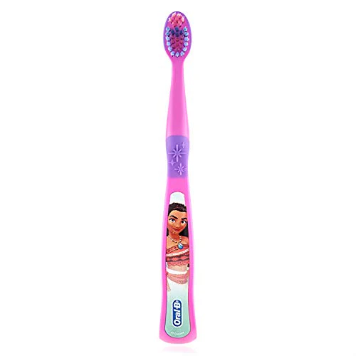 Oral-B New Princess Toothbrush for Little Girls, Children 3+, Extra Soft, Characters Vary - Pack of 6 (Characters Vary) - Image 2