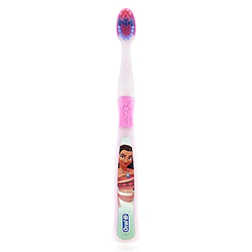 Oral-B New Princess Toothbrush for Little Girls, Children 3+, Extra Soft, Characters Vary - Pack of 6 (Characters Vary) - Image 4
