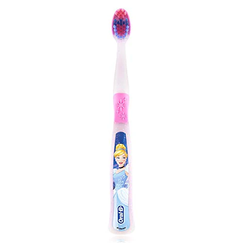 Oral-B New Princess Toothbrush for Little Girls, Children 3+, Extra Soft, Characters Vary - Pack of 6 (Characters Vary) - Image 5