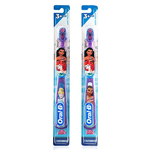 Oral-B New Princess Toothbrush for Little Girls, Children 3+, Extra Soft, Characters Vary - Pack of 6 (Characters Vary) - Image 8