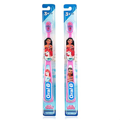 Oral-B New Princess Toothbrush for Little Girls, Children 3+, Extra Soft, Characters Vary - Pack of 6 (Characters Vary) - Image 9