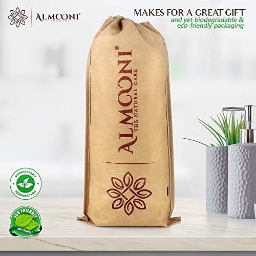 Almooni Natural Egyptian Loofah Back Scrubbers for Use in Shower, Exfoliating Natural Loofah Back Scrubber for Shower for Men and Women to Clean Your Back Deeply - 1 Count (1 Pack) - Image 7