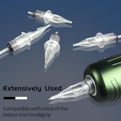 BIGWASP 50pcs Assorted Disposable Cartridge Tattoo Needles Round Liner Mixed 3RL 5RL 7RL 9RL 11RL (50pcs #12 Standard RL) - Image 5