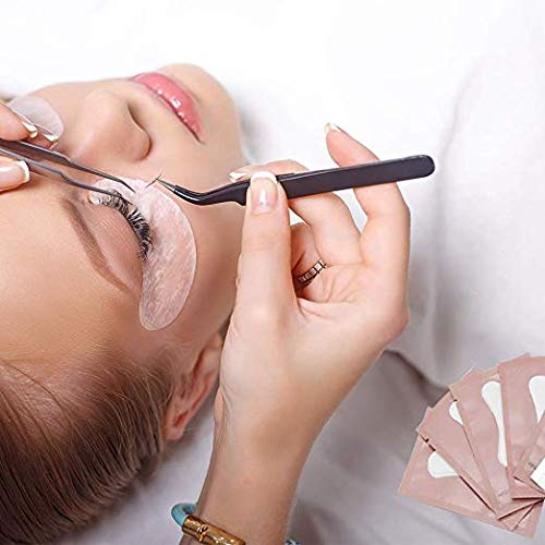 Ocim 100 Pairs Gel Pads Lash Extensions,Eye Lash Pads Hydrogel Patches for Eyelash Extension,Pink - Image 4