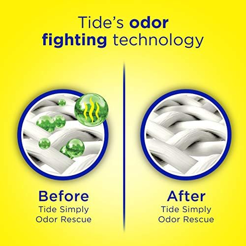 Tide Simply Odor Rescue Liquid Laundry Detergent, Fresh Linen, 75 fl oz 48 loads - Image 6