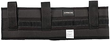COW&COW Padded Gait Belt with 4 Handles and Quick Release Buckle 5.5 inchs(Black, Large/40inches-60inches) - Image 2