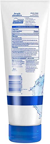 Head & Shoulders Classic Clean Dandruff Conditioner, 10.9 fl oz - Image 2