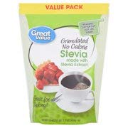 Great Value Granulated No Calorie Stevia Value Pack, 19.4 oz (pack of 1) - Image 2