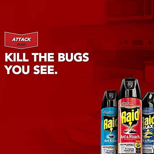 Raid Ant & Roach Spray Outdoor Fresh 17.50 oz (Pack of 6) - Image 5