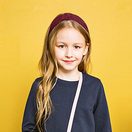 Womens Boho Headbands 12 Pack VELSCRUN Knotted Elastic Turban Bandeau Wide Hair Bands/Accessories for Washing Face - Image 5