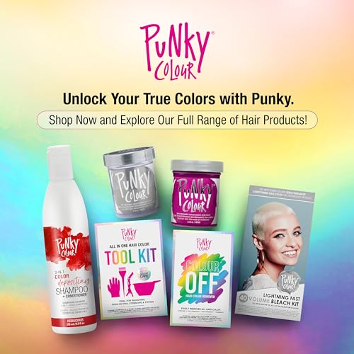 Punky Colour Off Hair Dye Remover Kit, Safely Removes Temporary, Semi-Permanent, Demi-Permanent, and Permanent Hair Colors, Easy and Gentle Hair Color Removal Solution - Image 6