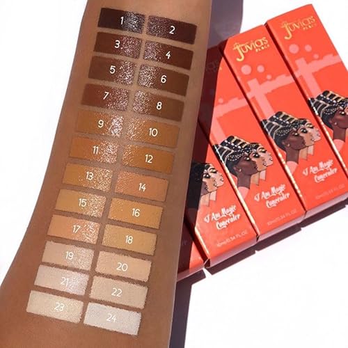 Juvia's Place I Am Magic Liquid Concealer J8 - Deep Dark w/Warm Undertone / 0.34 fl oz, Full Coverage Concealer, Makeup Concealer, Hydrating Concealer, Waterproof Concealer, Long Wear Concealer - Image 7
