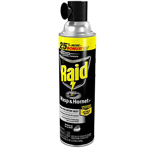Raid Wasp and Hornet Killer, 17.5 OZ (Pack - 3) - Image 3