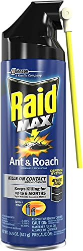 Raid Max Ant & Roach Aerosol Spray 14.50 oz (Pack of 3) - Image 2
