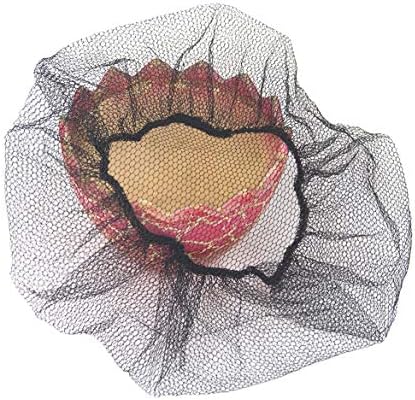 Disposable Hair Nets Durable Nylon Caps Breathable Honeycomb 24" (100) - Image 3