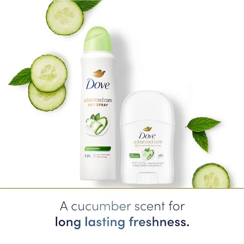 Dove Advanced Care Antiperspirant Deodorant Stick Cool Essentials 36 Ct for helping your skinbarrier repair after shaving 72h odor control and all-day sweatprotection with ProCeramide Technology 0.5oz - Image 5