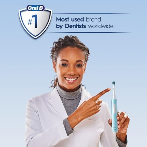 Oral-B Pro 1000 CrossAction Electric Toothbrush, Green - Image 7