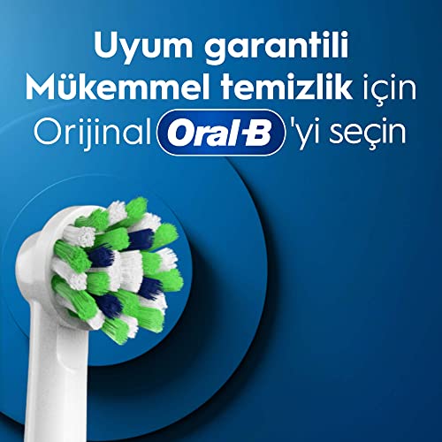 Oral-B Cross Action Toothbrush Replacement Head Black 4 Pack - Image 3