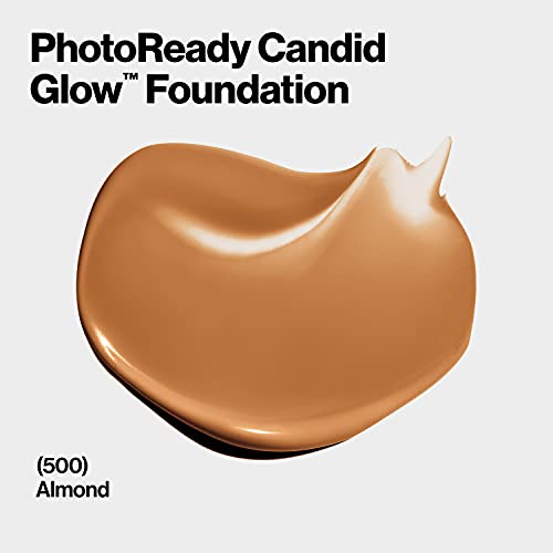 Revlon PhotoReady Candid Glow Moisture Glow Anti-Pollution Foundation with Vitamin E and Prickly Pear Oil, Anti-Blue Light Ingredients, without Parabens, Pthalates, and Fragrances, Almond, 0.75 oz - Image 2