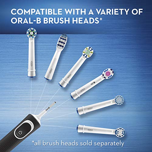 Oral-B Vitality FlossAction Electric Toothbrush with Replacement Brush Head, Black - Image 7