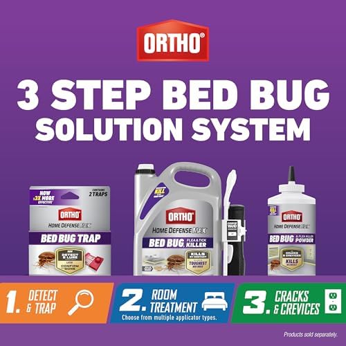 Ortho Home Defense Max Bed Bug, Flea and Tick Killer with Comfort Wand, Bed Bug Spray, Kills Bed Bug Eggs, Fleas and Ticks, 1 gal. - Image 9
