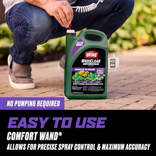 Ortho WeedClear Lawn Weed Killer Ready-to-Use1 with Comfort Wand (South), Kills Dandelion and Clover, 1 gal. - Image 7