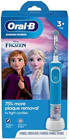 Oral-B Kids Electric Toothbrush Featuring Disney's Frozen for Kids 3+ - Image 2