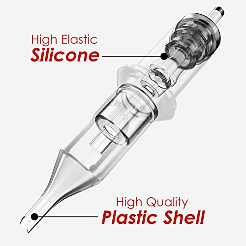 Wormhole Tattoo Cartridge Needles 3RL Tattoo Cartridges Professional Disposable Tattoo Needle Cartridge Sterilized Tattoo Needles Safe Cartridge Needles 1203RL - Image 4