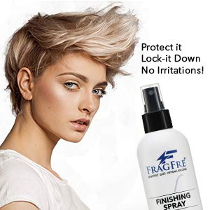 Hair Finishing Spray Firm Hold 8 oz - Hair Spray for Sensitive Skin - Fragrance Free Hypoallergenic Parabens Free - Holds and Protects Your Styles without Irritations -Vegan No Gluten (1 Pack) - Image 3