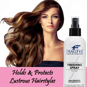 Hair Finishing Spray Firm Hold 8 oz - Hair Spray for Sensitive Skin - Fragrance Free Hypoallergenic Parabens Free - Holds and Protects Your Styles without Irritations -Vegan No Gluten (1 Pack) - Image 6