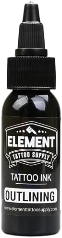 Black Tattoo Ink Tattoo Outline Shading Lining Mixing Ink & Blending Solid Liner Tattooing Ink Permanent Nighthawk Black Ink Tattoo Professional Tattoo Supplies - Image 7