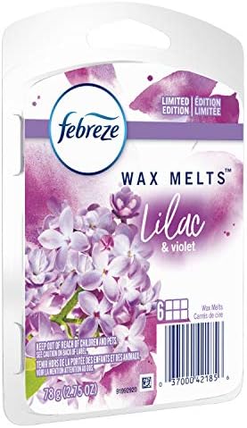 Febreze Odor-Eliminating Wax Melt Air Freshener Refills, Lilac & Violet - Image 3