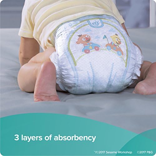 Diapers Size 5, 164 Count and Baby Wipes - Pampers Baby Dry Disposable Baby Diapers, ONE Month Supply with Pampers Complete Clean Scented Baby Wipes, 1152 Count - Image 3
