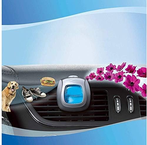 Febreze Car Vent Clip Air Freshener - Limited Edition Holiday Collection - Fresh-Cut Pine - 1 Count Vent Clip Per Package - Pack of 3 Packages Green - Image 4