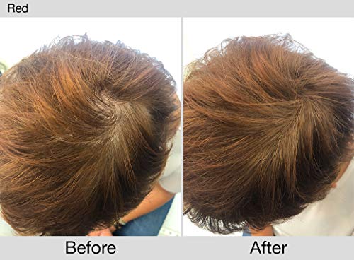 Joan Rivers Great Hair Day Root Touch Up Powder Duo - Root Cover Up Hair Powder for Thicker, Fuller Looking Hair - Fill-In Powder for Thinning Hair and Gray Hair Coverage (Red) - Image 4
