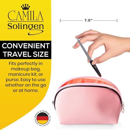 CS18 Sapphire Metal Nail File for Natural Nails Fingernail and Toenail Care, 7" Double Sided Coarse and Fine for Manicure and Pedicure - Image 3