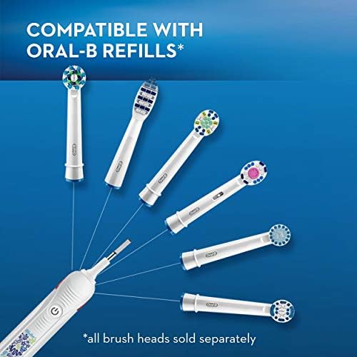 Oral-B Kids Electric Toothbrush with Coaching Pressure Sensor and Timer, Rechargeable Toothbrush with Brush Heads, Galaxy - Image 10