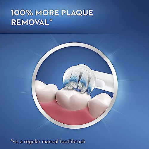 Oral-B Kids Electric Toothbrush with Coaching Pressure Sensor and Timer, Rechargeable Toothbrush with Brush Heads, Galaxy - Image 7