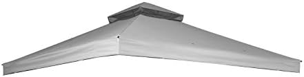 Garden Winds Replacement Canopy for Mainstays 2020 Easy Assembly Gazebo - Riplock 350 - Image 2