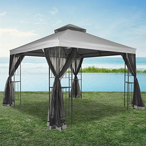 Garden Winds Replacement Canopy for Mainstays 2020 Easy Assembly Gazebo - Riplock 350 - Image 7